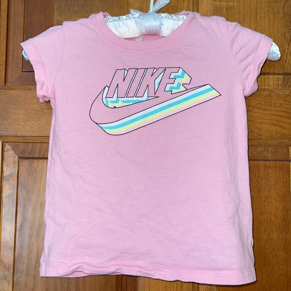 Girls Size 6x Pink Nike Tshirt